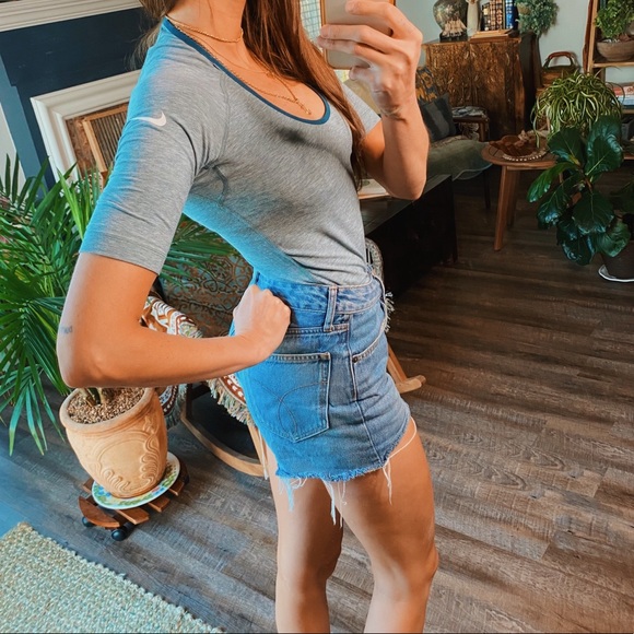 Nike Pro fitted running athleisure synthetic tee - Picture 6 of 16